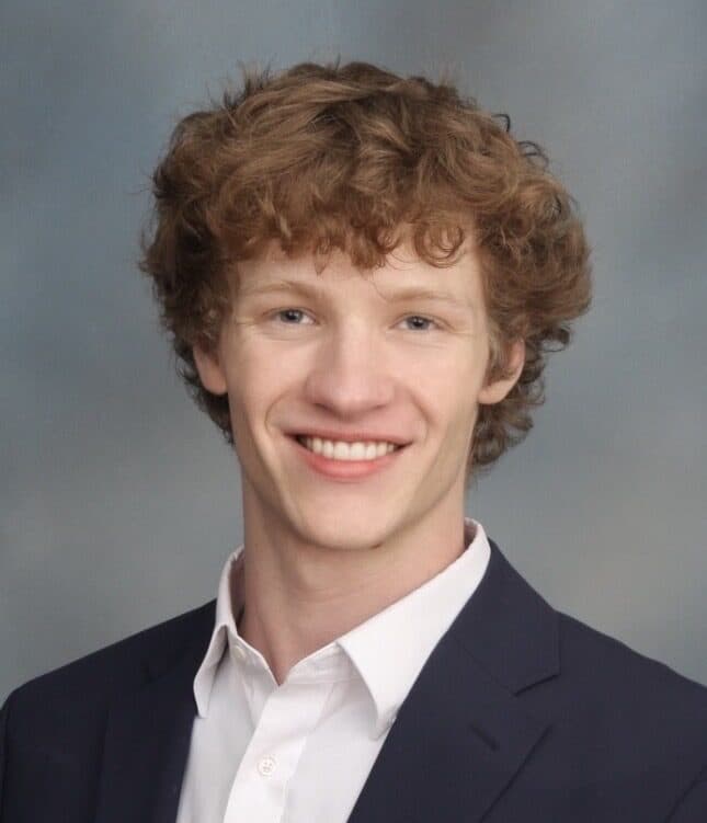 Griffin Bohmfalk, Co-director of startup acceleration.